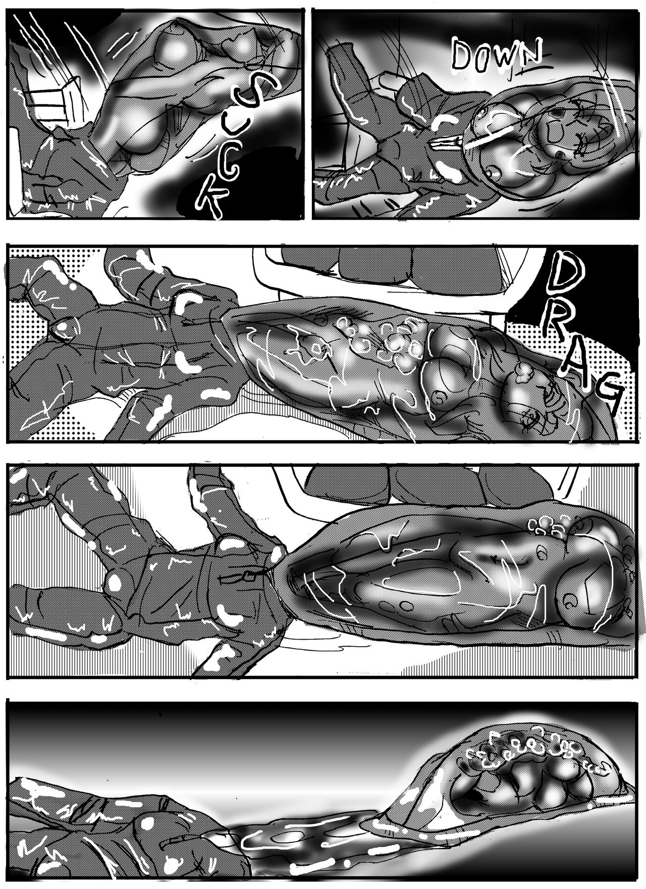 [Mashiba Kenta (Stuka)] The real vore of the gaintess & Man-sucking leech fear page 22 full