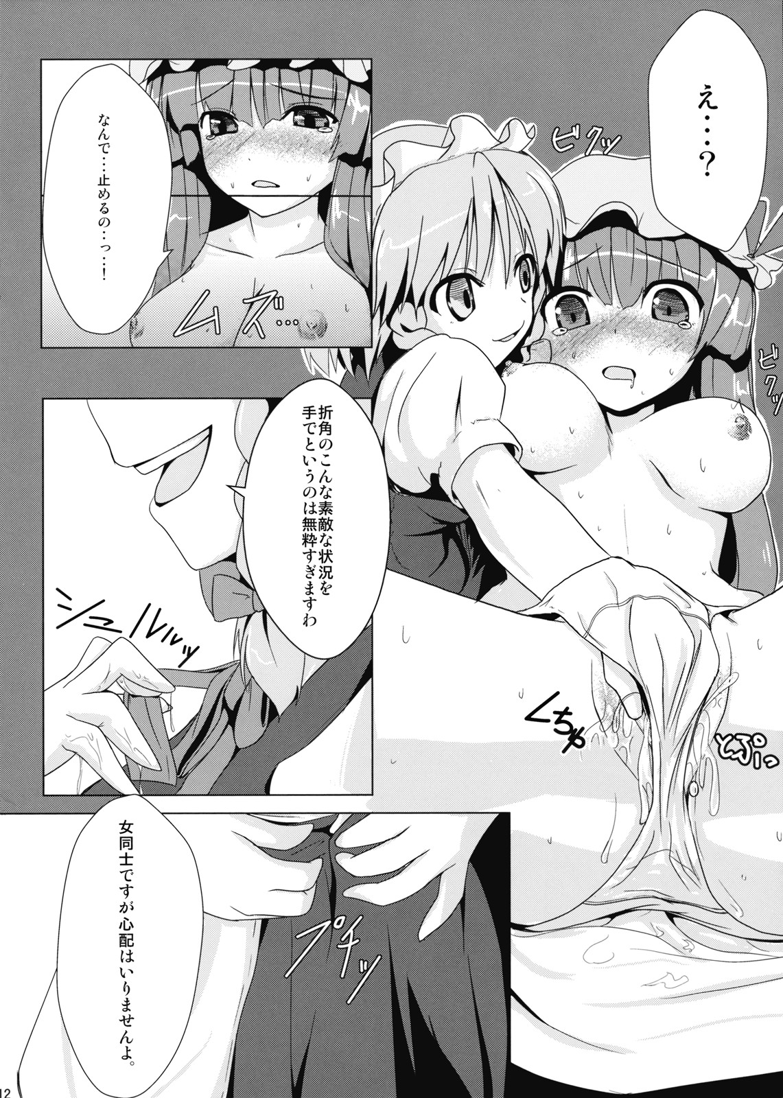 (Reitaisai 6) [Kikagaku Moyou / Aestheometry (Pilky)] Himitsu no Ehon (Touhou Project) page 12 full