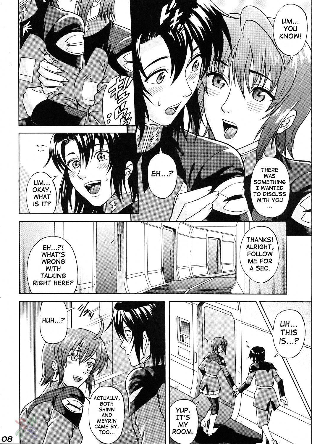 (C68) [Bakuretsu Fusen (Denkichi)] Burst!! Vol. 3 (Mobile Suit Gundam SEED DESTINY) [English] [SaHa] page 7 full