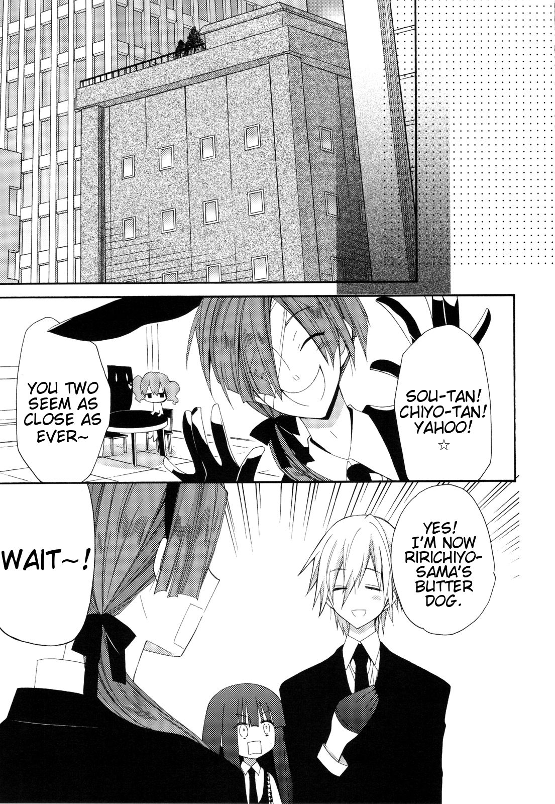 (COMIC1☆6) [ciaociao (Araki Kanao)] Wanwan Monogatari | Doggy's Tale (Inu x Boku SS) [English] page 20 full