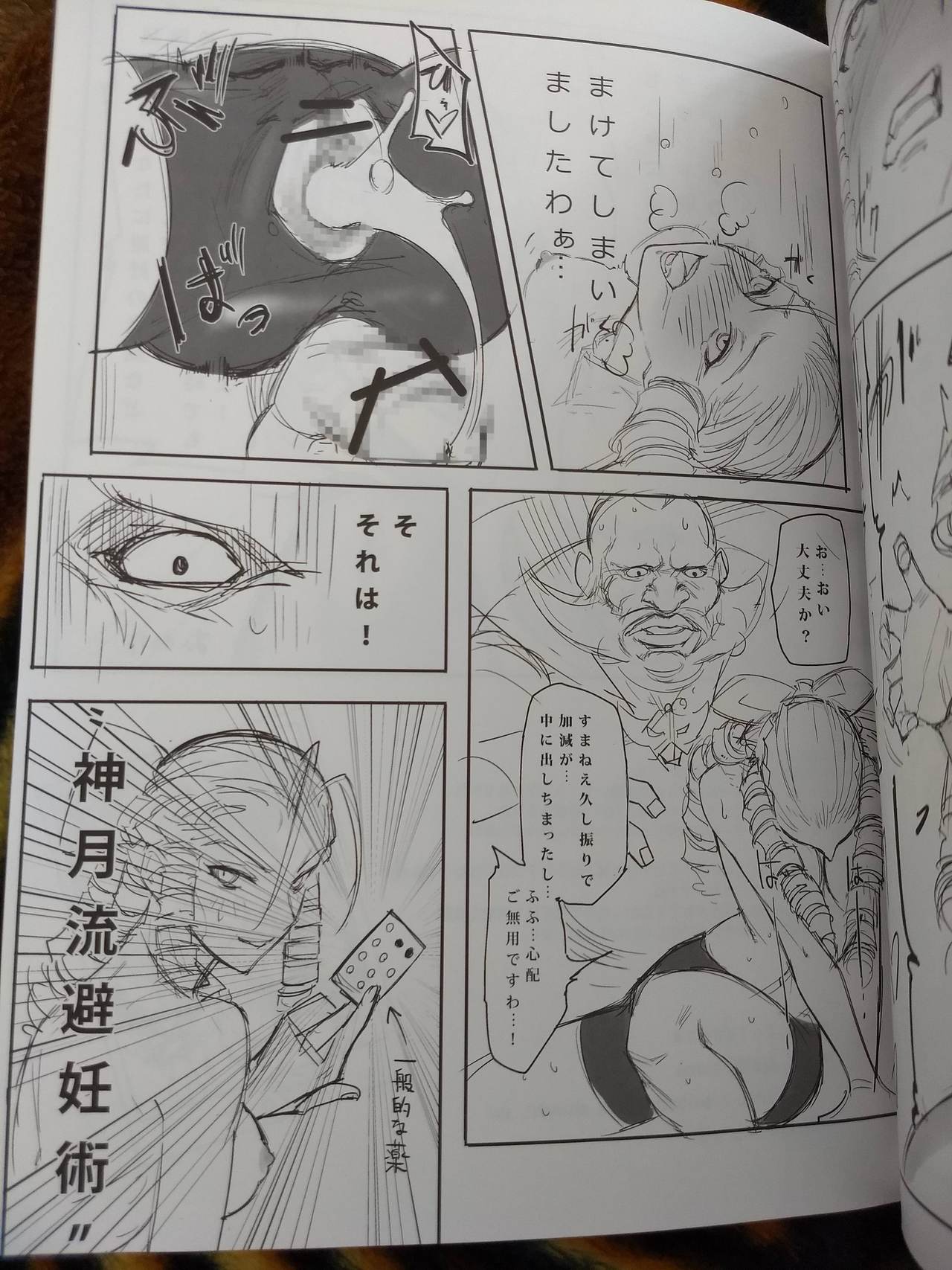 (C90) [Kimuchi (tetsu)] CHORAKUGAKI 2016 Natsu (Street Fighter) page 16 full