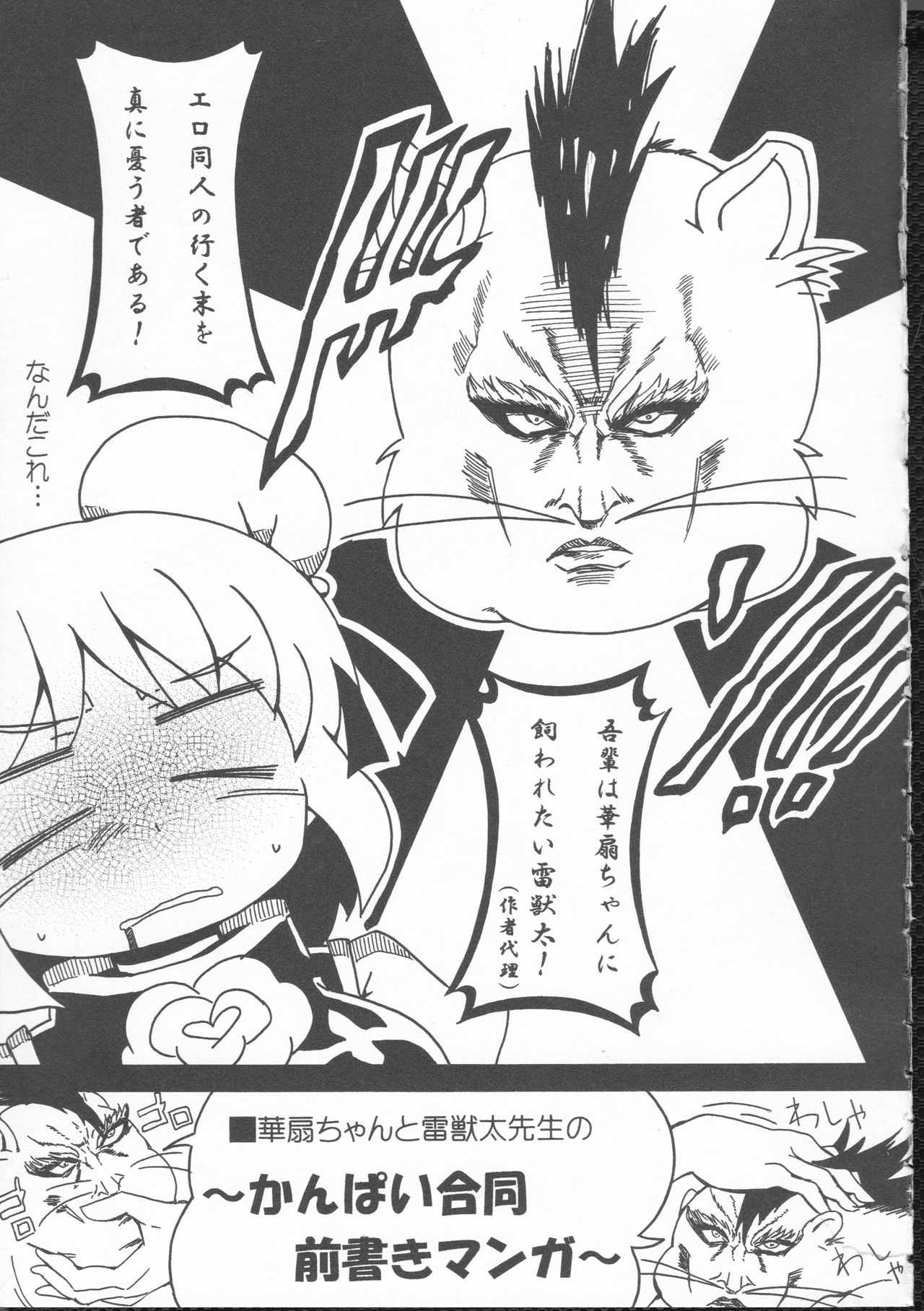 (C86) [Dhama Chinden (Various)] Kimi no Hitomi ni Kanpai (Touhou Project) page 2 full