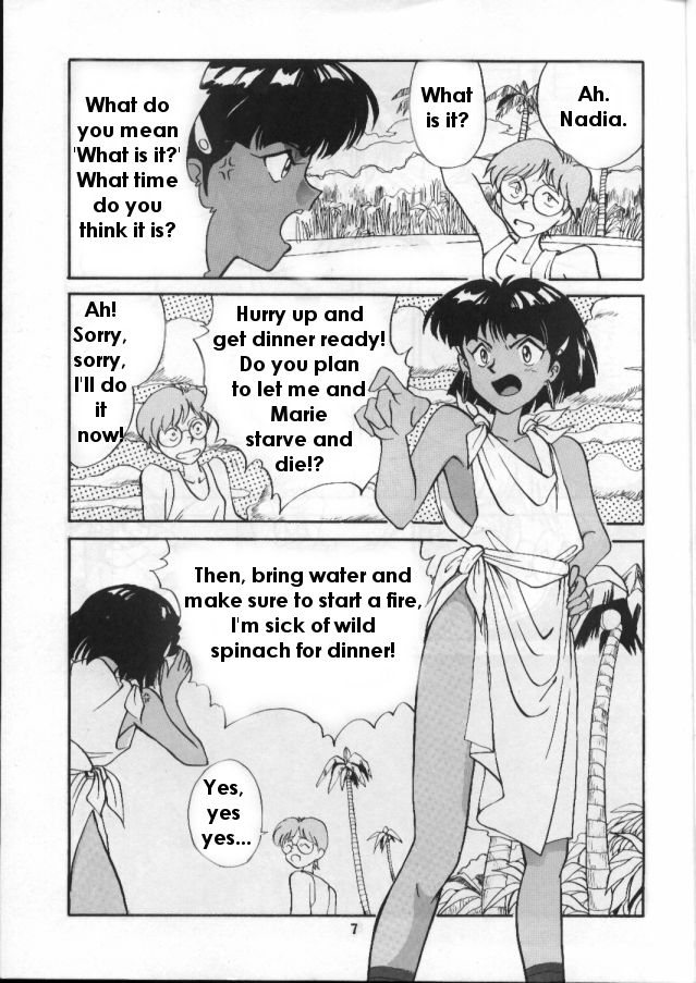 [T] Nadia ga suki! | Nadia Closest Heaven! (Nadia, The Secret of Blue Water) [English] page 5 full