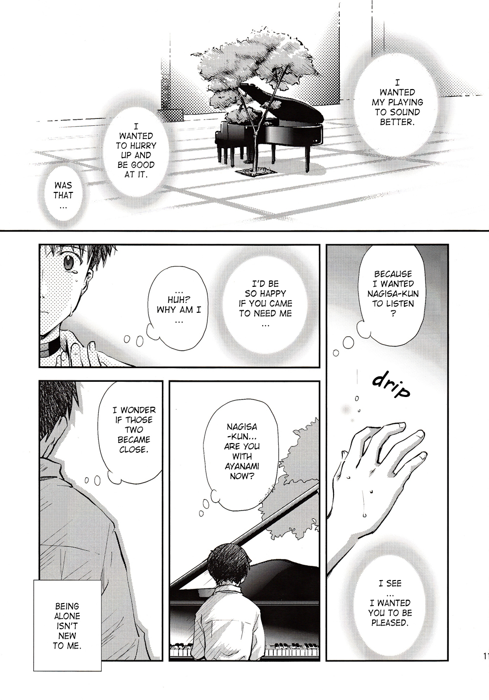 (Kimi to no Rendan) [Getsumen-Spiral (Mayama Satori)] ~Klavier 2~ (Neon Genesis Evangelion) [English] page 10 full