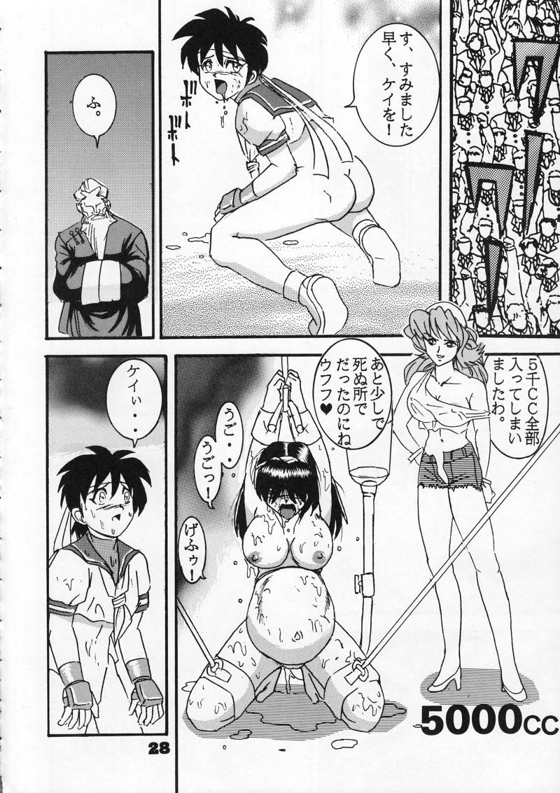 (C54) [Raijinkai (Harukigenia)] Moeyo Sakura (Street Fighter) page 28 full