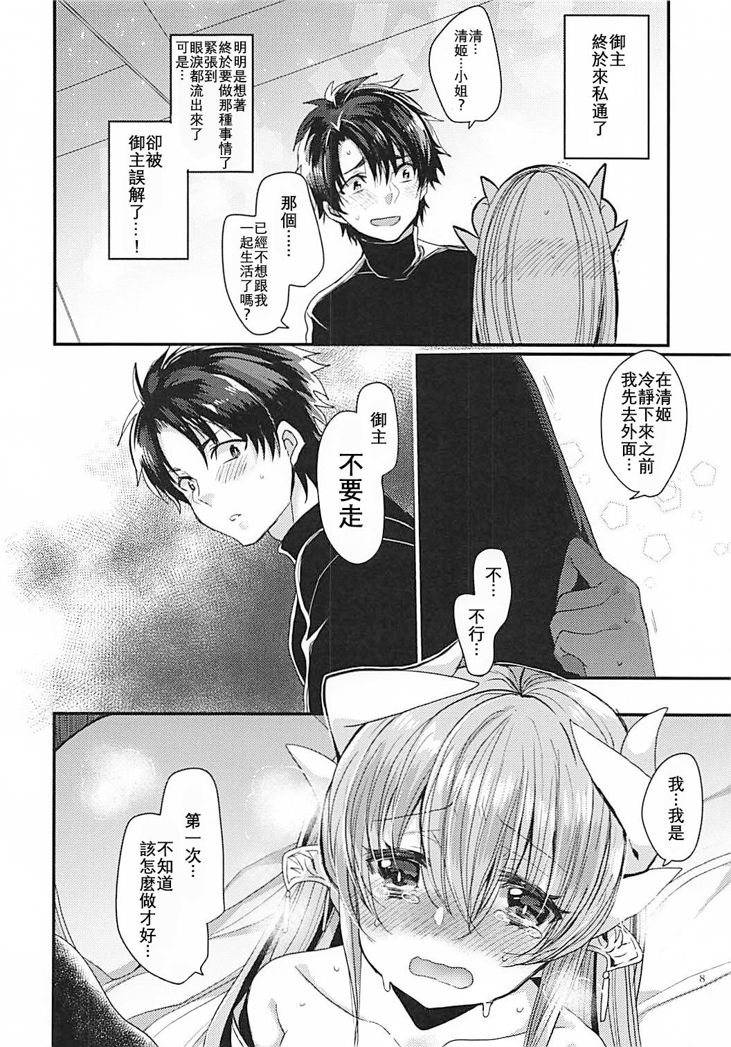 (COMIC1☆13) [Mamedaifukuya (Mameko)] Omoeba Tokeru Netsu (Fate/Grand Order) [Chinese] [星幽漢化組] page 8 full