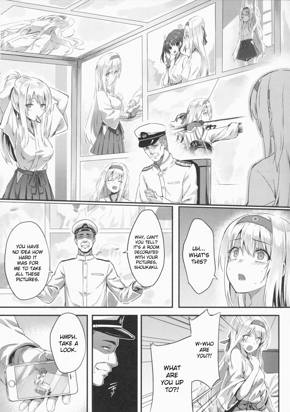 (FF24) [HitenKei (Hiten)] Mou Teitoku no Soba ni Modorenai… (Kantai Collection -KanColle-) [English] [desudesu] page 4 full