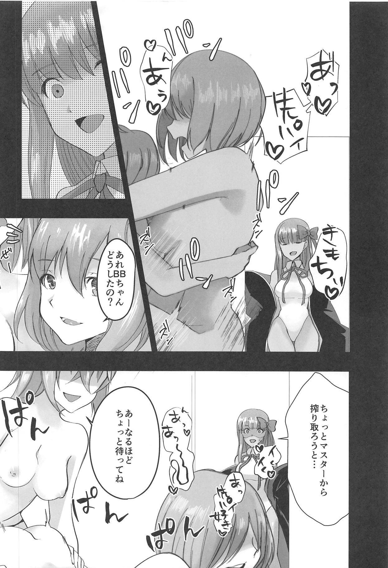 (C95) [Fukazume Hinkonsou (Matsu)] BB-chan to Maryoku Kyoukyuu!!! (Fate/Grand Order) page 3 full