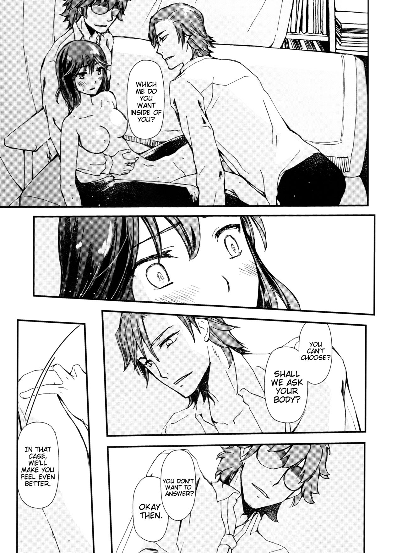 (HaruCC23) [Daylight (Ren Mizuha)] Zenbu Omae no Sei da | This is all your fault! (Kill la Kill) [English] [Echo-chan] page 8 full