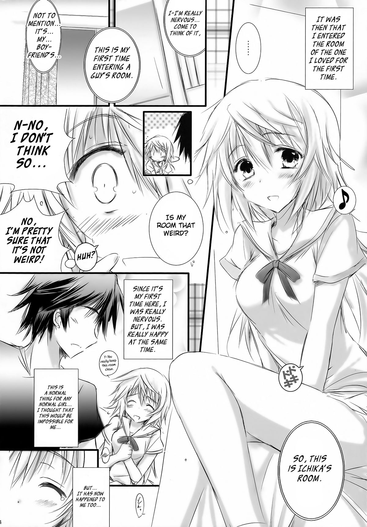 (C86) [SONIC WINTER (Tsukishima Kai)] Kimi ga Iru kara (Infinite Stratos) [English] [Rapid Switch] page 14 full