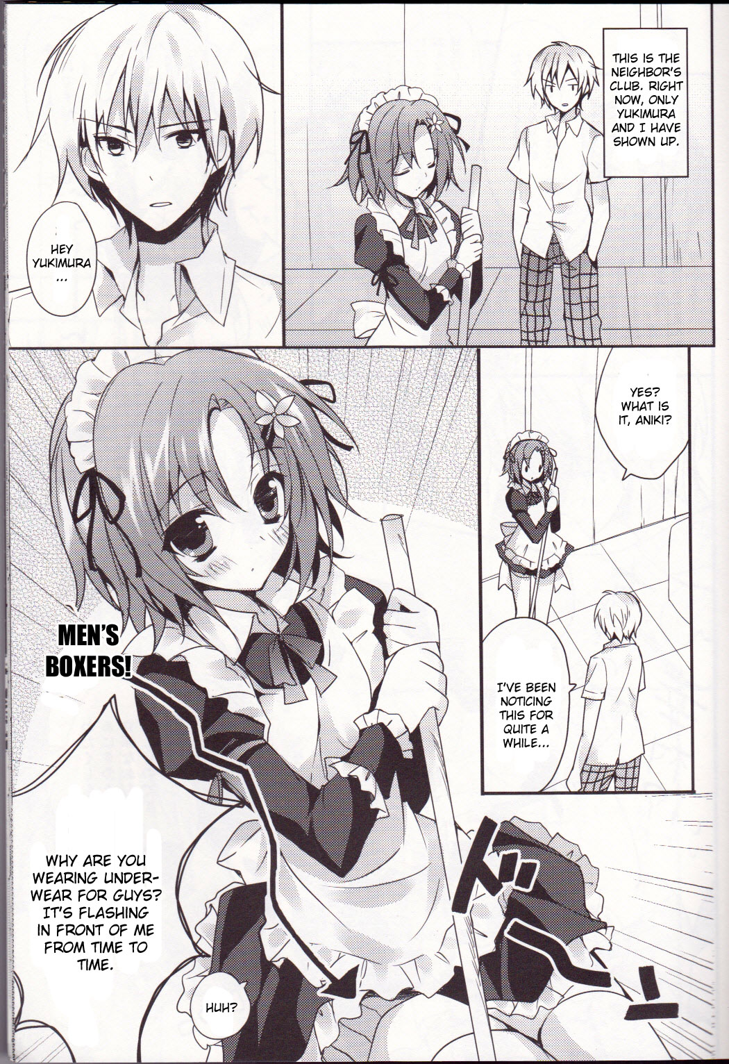 (C81) [LOOPTHELOOP! (Herurun)] Milky Pure (Boku wa Tomodachi ga Sukunai) [English] [CGrascal] page 2 full
