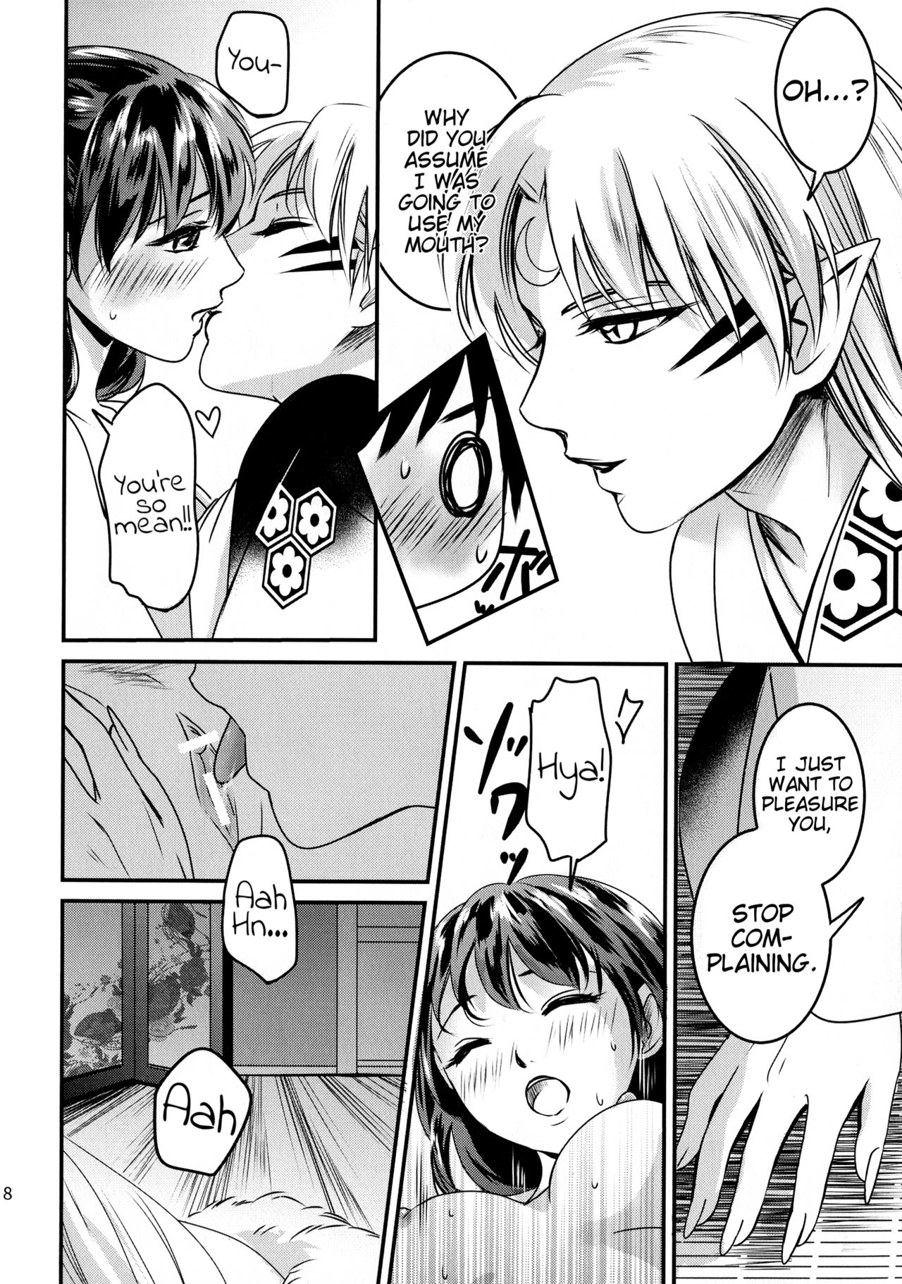 (HaruCC23) [Kasha (Umezo)] Koi Urara -Ge- | Beautiful Love -Bottom- (Inuyasha) [English] [EHCove] page 8 full