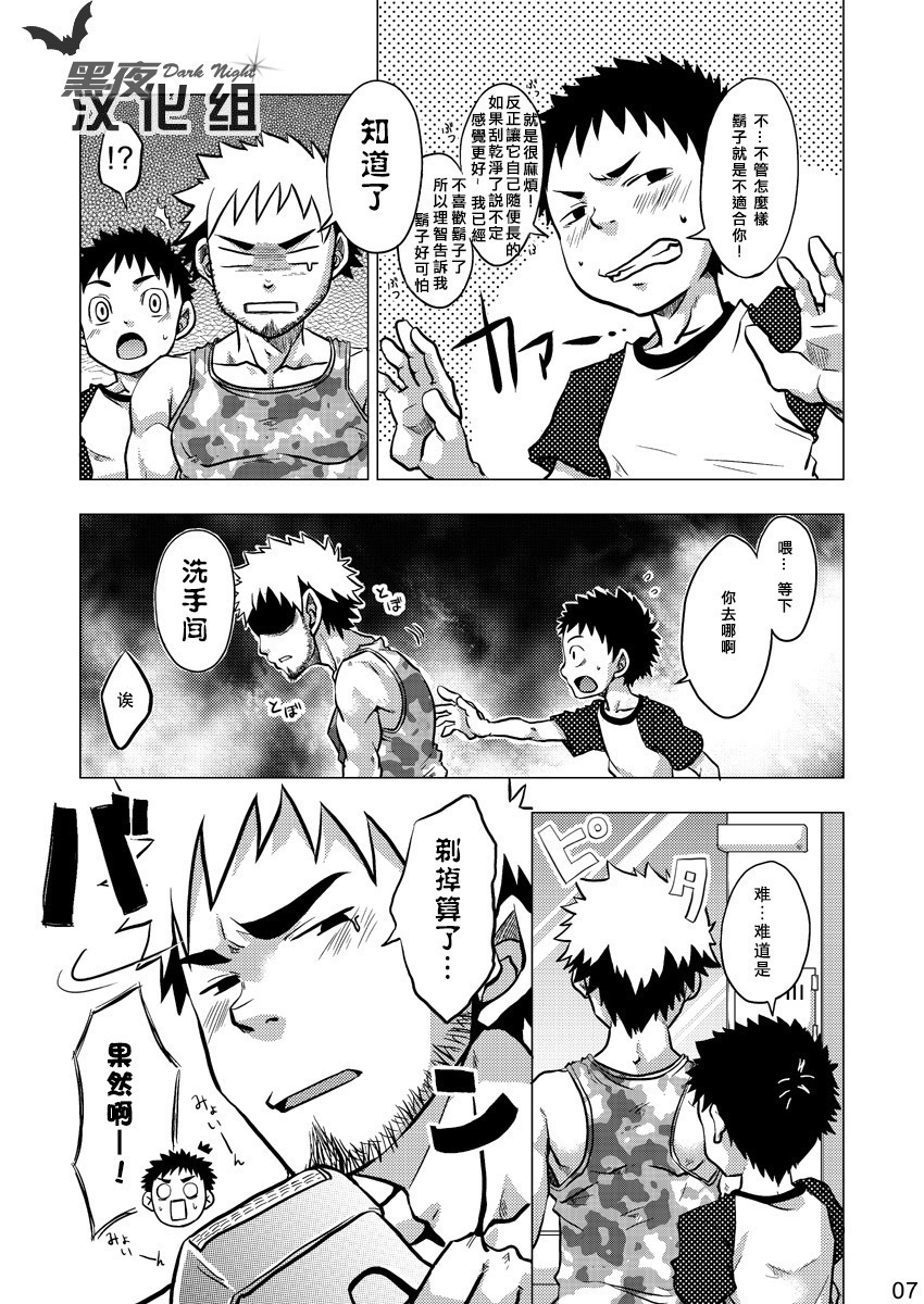 (Yarou Fes 2009) [Ebipan (Shima Kyousuke, Torakichi)] HIGE [Chinese] [黑夜汉化组] page 6 full