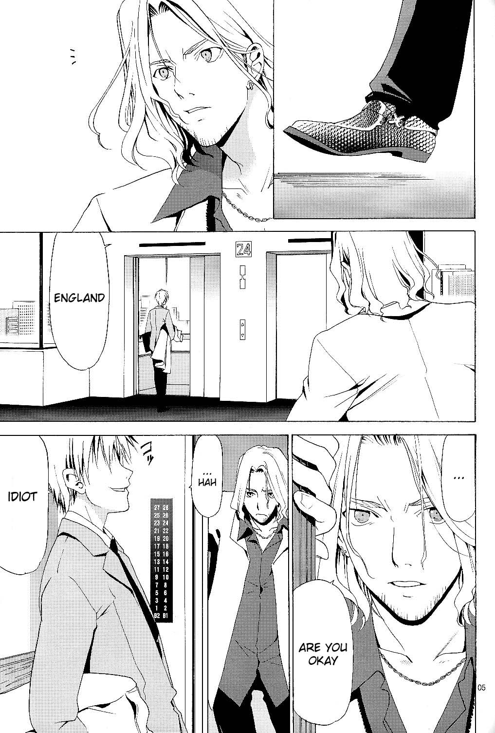 Arthur Kirkland no Hisoyakana Tanoshimi [Hetalia] [USxUK] [ENG] page 4 full