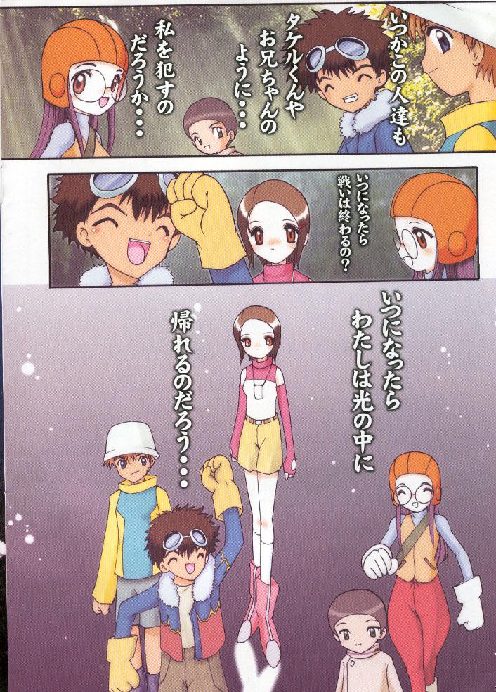 (C59) [Minor's Escort (Kazasuzu)] Hikari-chan To Issho (Digimon Adventure 02) page 10 full