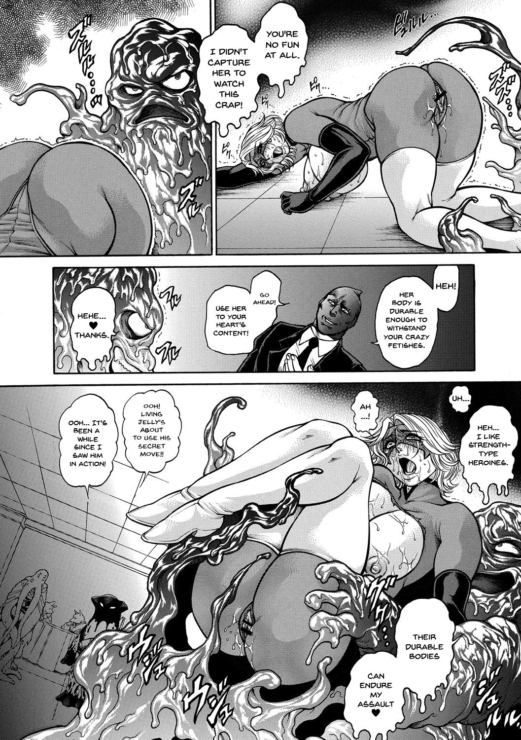[Amazon] Shittsui -Niku Benki Danchou- | The Fall ~Cumdump Boss~ (Tatakau Heroine ga Tetteiteki ni Ryoujoku Sarete Haiboku Akume Vol. 1) [English] {Doujins.com} [Digital] page 42 full