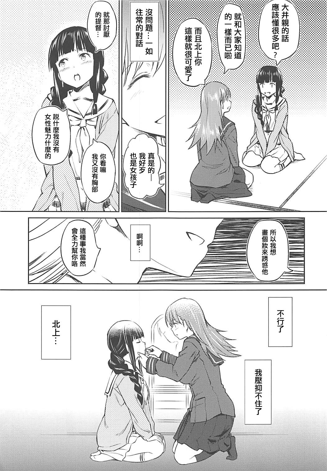 (C89) [AERODOG (inu)] Fuyu ni Saku Yuri (Kantai Collection -KanColle-) [Chinese] [輝夜漢化] page 6 full