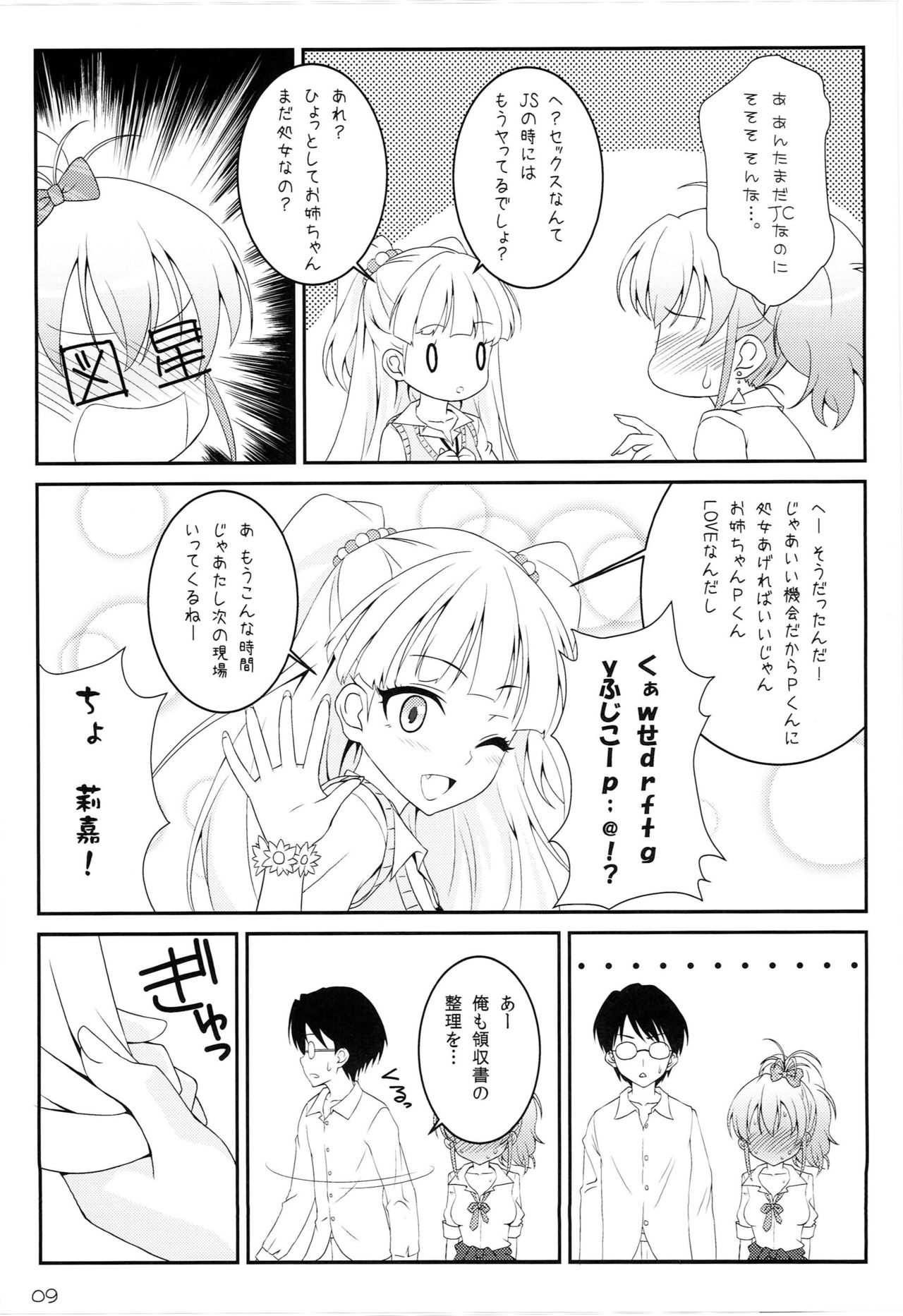 (C83) [GoldenGoblins (Nekokan)] Atashi no Onee-chan ga Konna ni Shojo Kawaii (THE IDOLM@STER CINDERELLA GIRLS) page 9 full