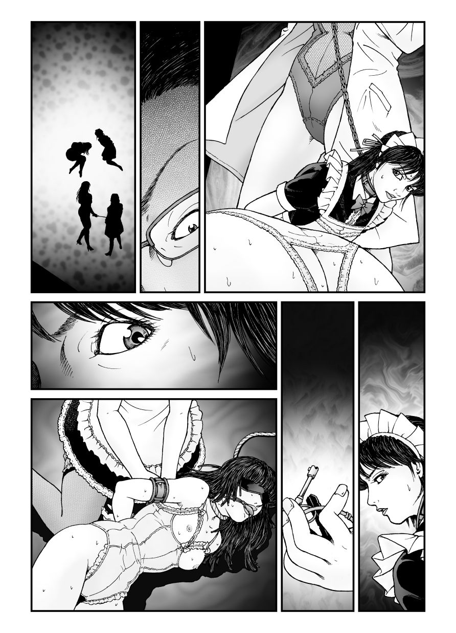 [Nightmare Express -Akumu no Takuhaibin-] Yokubou Kaiki Dai 547 Shou -Kyousei Josou Bishounen Kousoku Daruma Acme Jigoku Iki Dai-4-wa Otokonoko Koushukei Hen- page 59 full