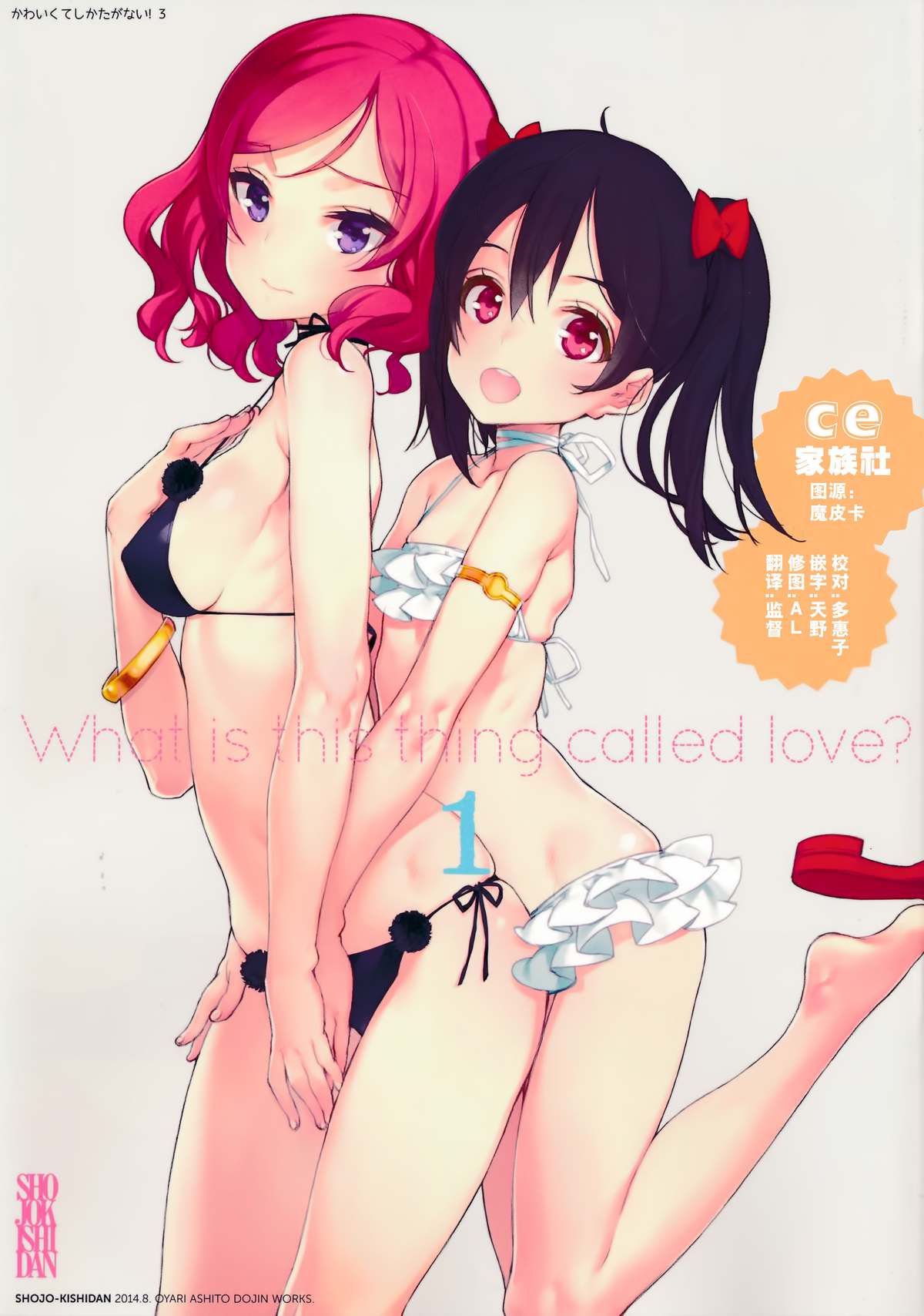 (C86) [SHOJO KISHIDAN (Oyari Ashito)] What is this thing called love? 1 (Love live!) [Chinese] [CE家族社] page 1 full