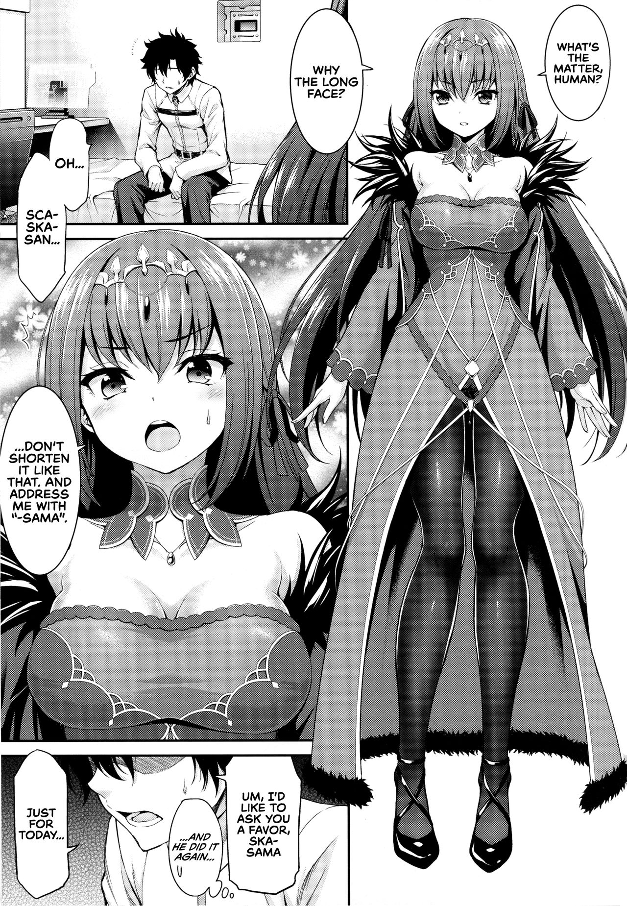 (C94) [DKsha (Kase Daiki)] Scathaha Play (Fate/Grand Order) [English] [EHCOVE] page 4 full