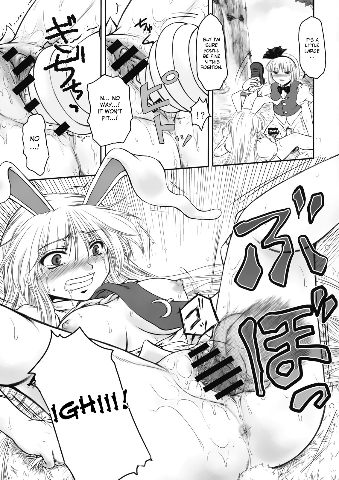 (C75) [Kaidenpa Hasshinkichi (Naka☆Shinobu)] Guchoku Immoral (Touhou Project) [English] [desudesu] page 11 full