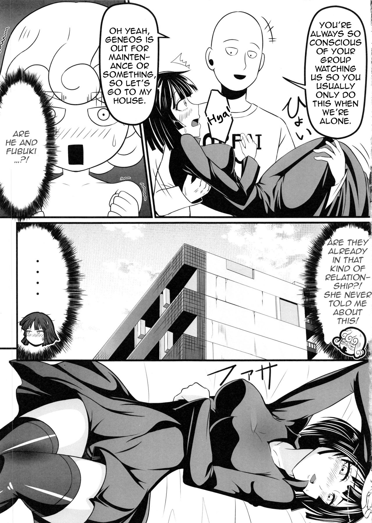 (C89) [Uchuu ☆ Porta (Kawa)] Dekoboko Love Sister (One Punch Man) [English] [Zero Translations] page 6 full