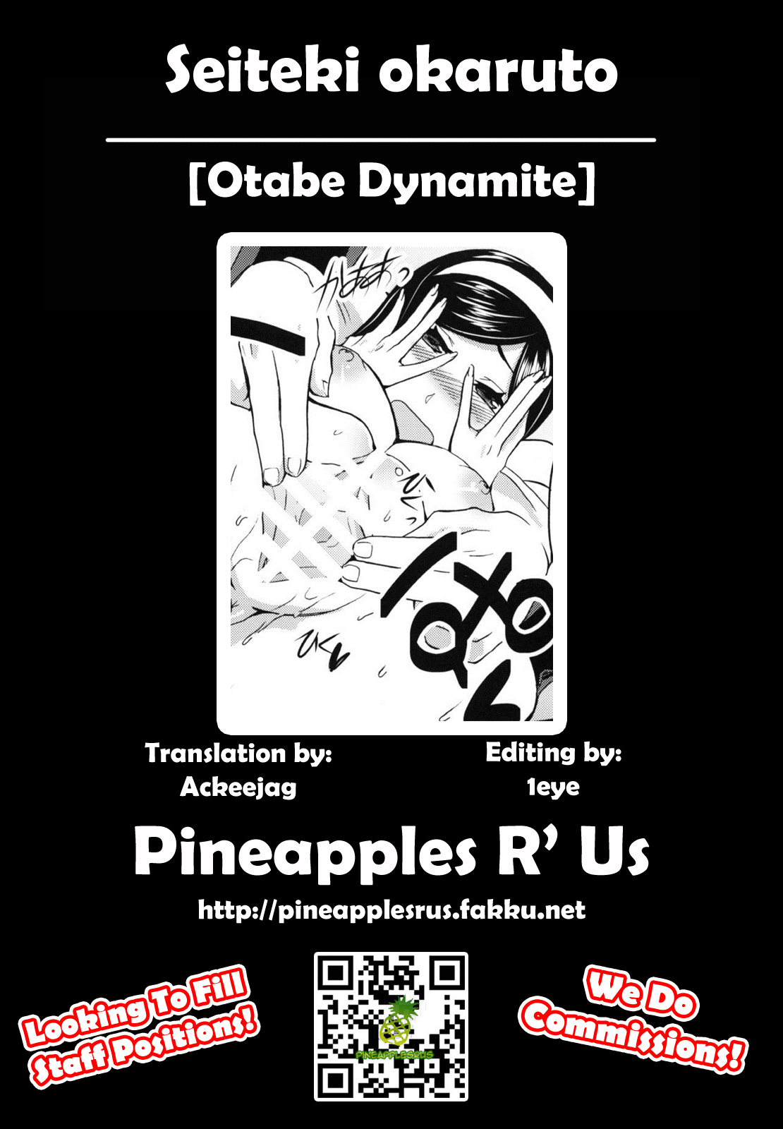 [Otabe Dynamite (Otabe Sakura)] Seiteki Okaruto (Occult Academy) [English] =Pineapples r' Us= page 19 full