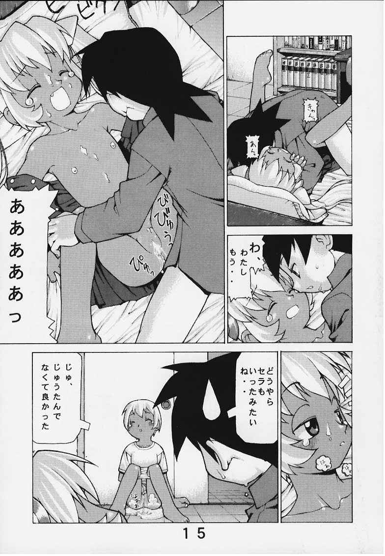 (C58) [Y no Shokutaku (Hamada Yoshikadu)] Black Or White? (Rockman DASH [Mega Man Legends]) page 16 full