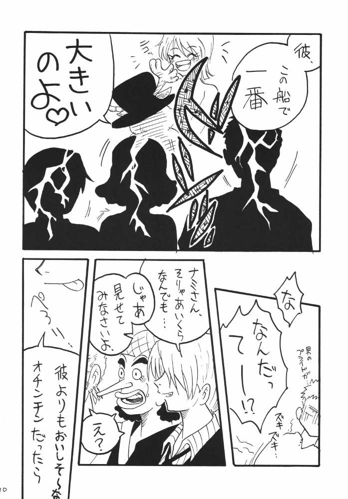 [Ginmomodou (Mita Satomi)] Koukai Nisshi DX (One Piece) page 10 full