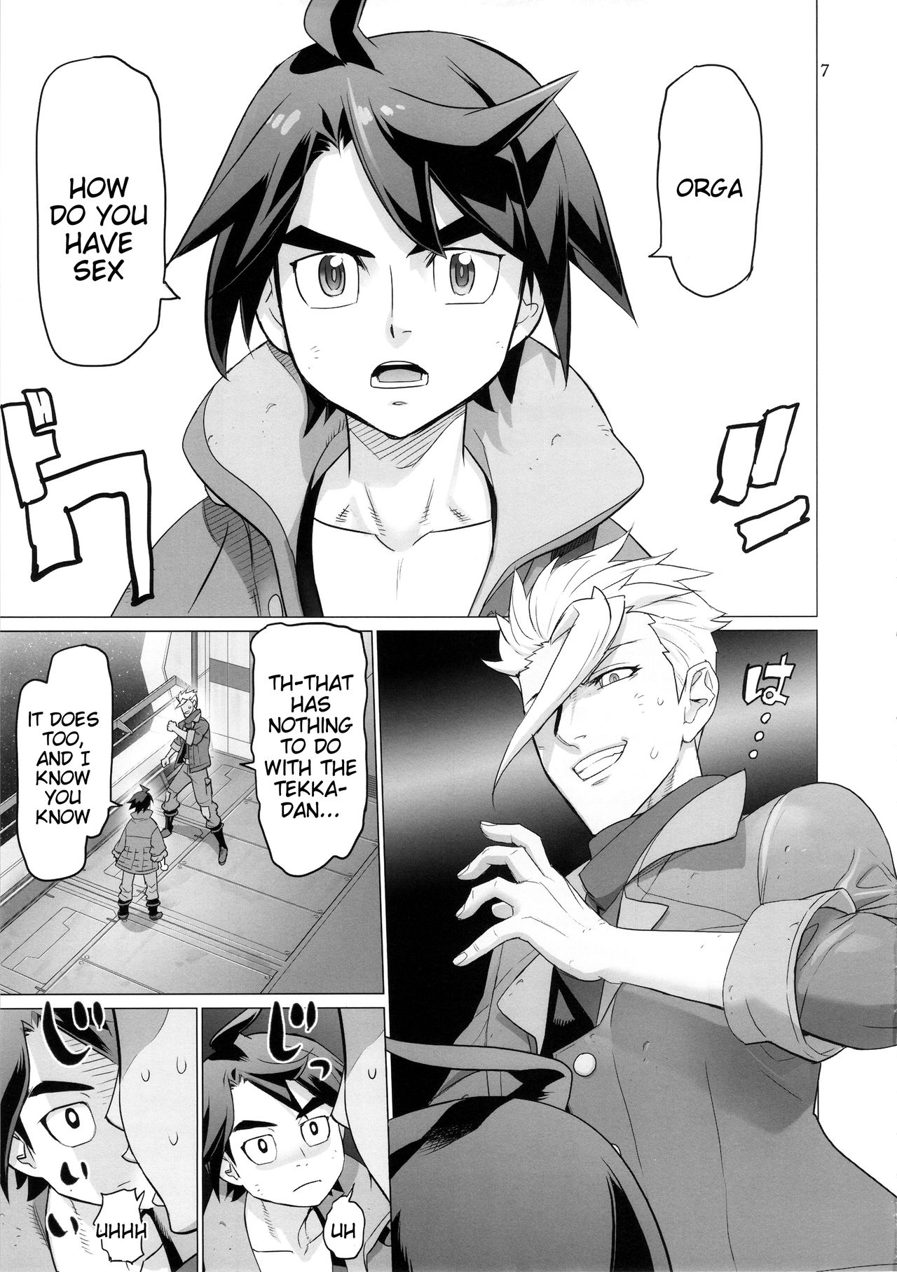 (C89) [Digital Accel Works (INAZUMA)] LOVE LOVE LOVE. (Kidou Senshi Gundam Tekketsu no Orphans) [English] [Tigoris Translates] page 7 full