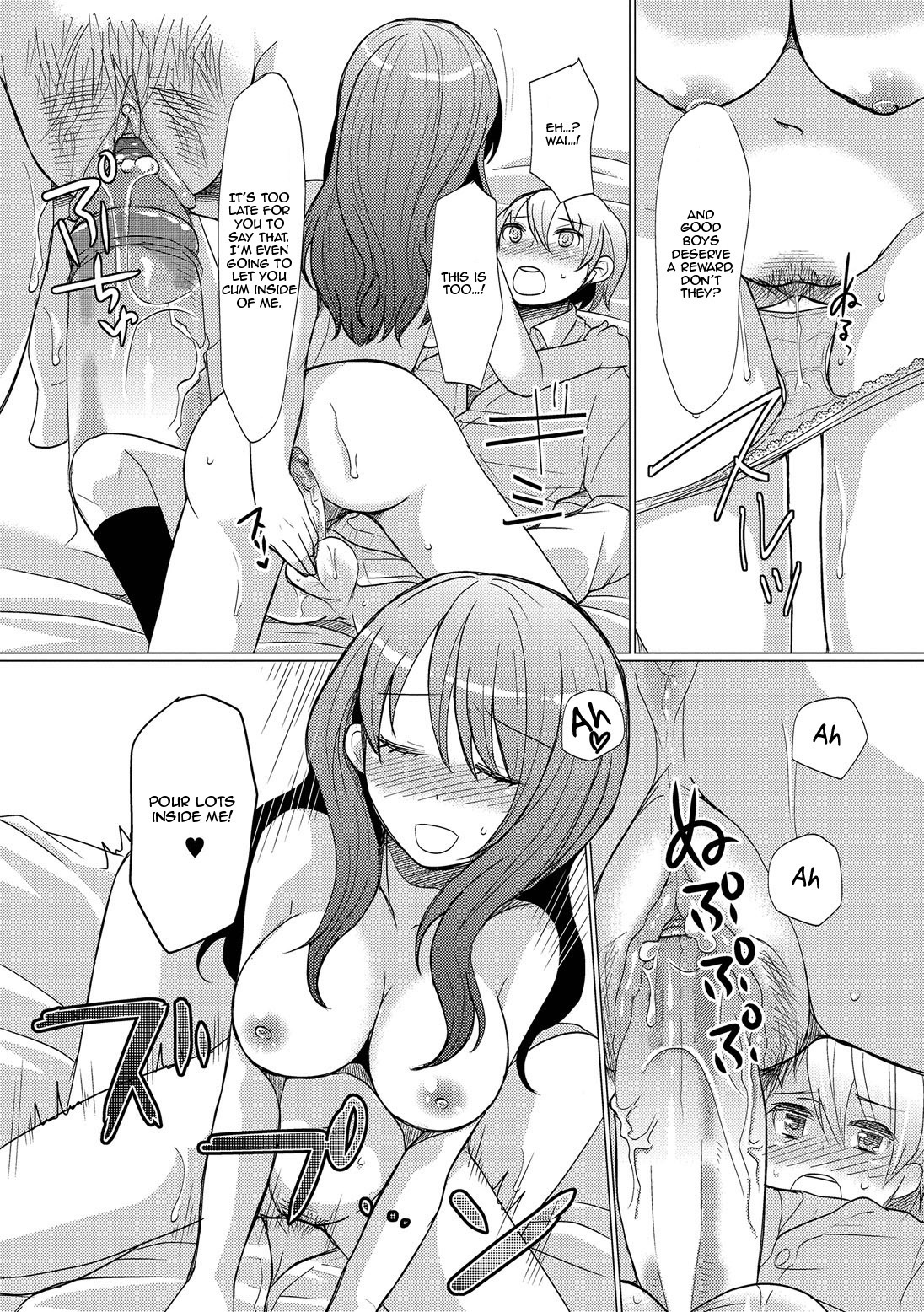 [Sakai Ringo] Atarashii Onee-chan | A New Older Sister (Hajirai Otokonoko) [English] [Zero Translations] [Decensored] [Digital] page 10 full