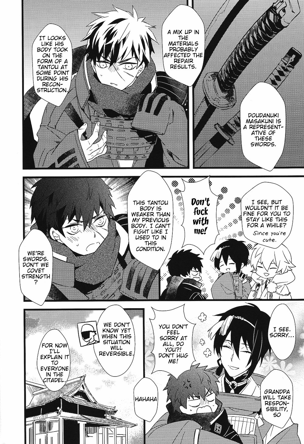 (Hyattou Ryouran ~Kimi no Heart o Shirahadori~) [007 (007)] Kizudarake no Youjuu (Touken Ranbu) [English] [lamperouge-1] page 6 full