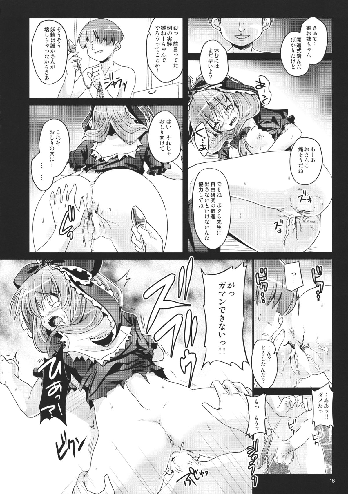 (C85) [Pixel Cot. (Habara Meguru)] Hinato no Saezari (Touhou Project) page 17 full