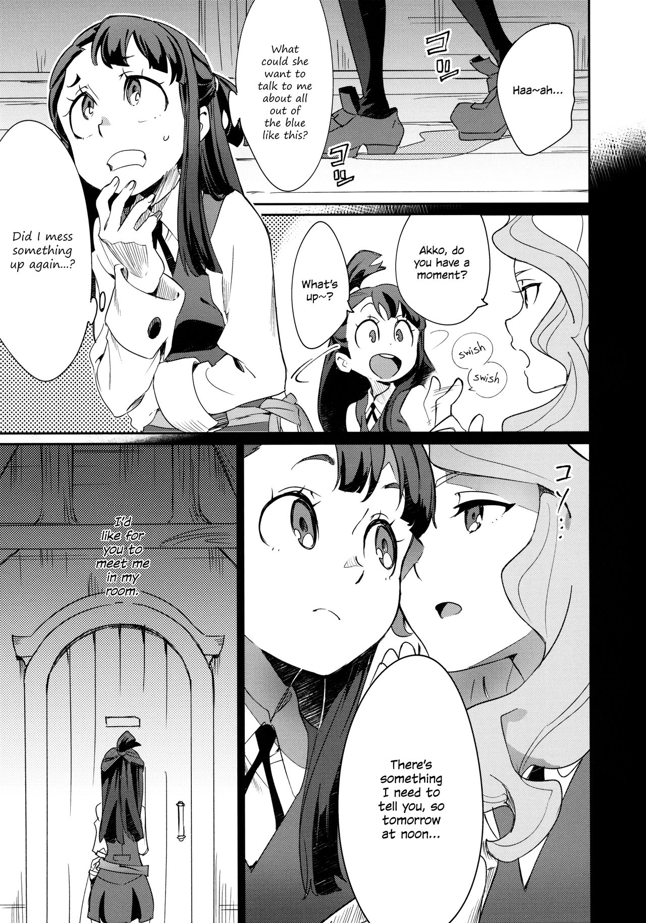 (C92) [Daichibokujou (Makiba) xxx (Little witch Academia) [English] [Decensored] page 5 full