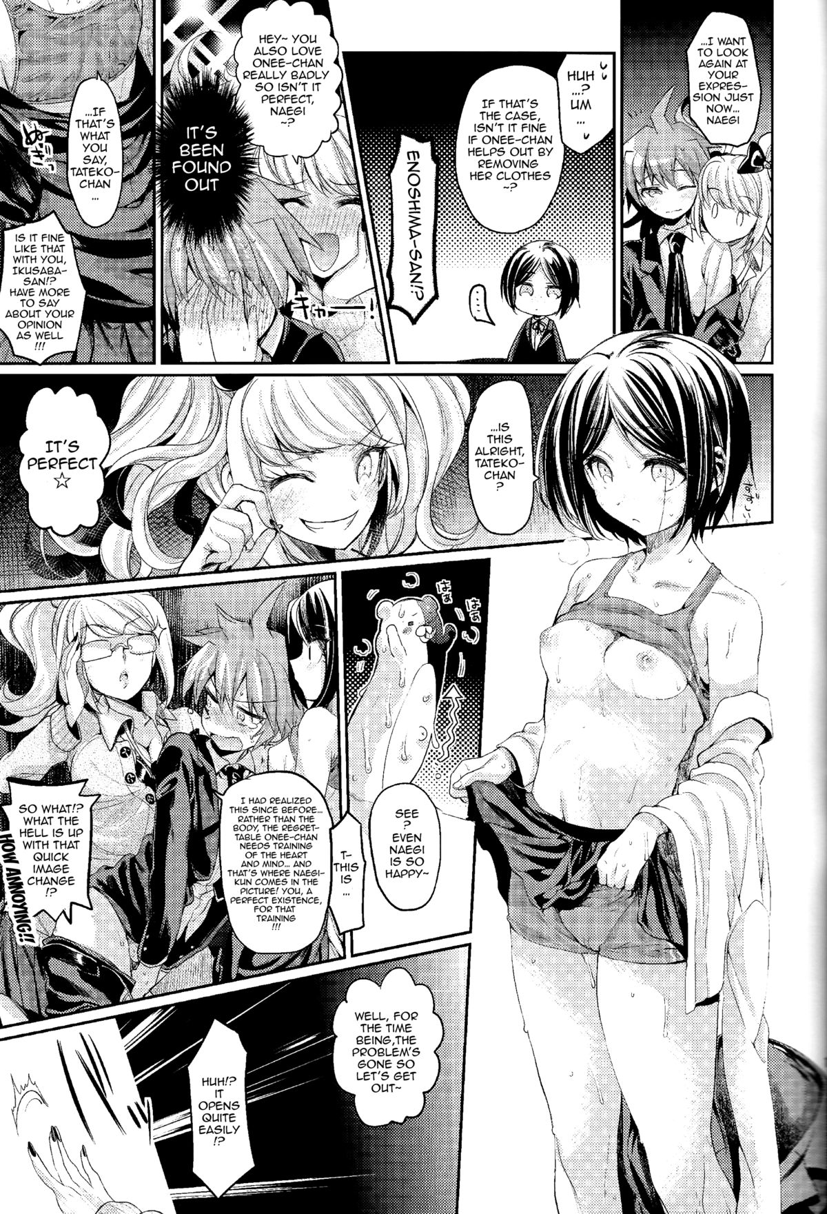 (C85) [Hirusuta (Taira Kosaka)] Zetsubou☆Locker Room ~Zetsubou☆Rocker Room~ (Danganronpa) [English] [doujin-moe.us] page 16 full