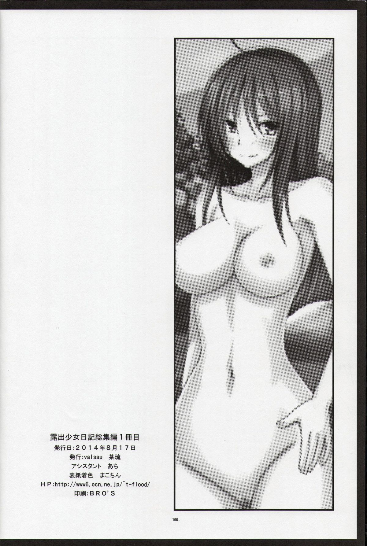 (C86) [valssu (Charu)] Roshutsu Shoujo Nikki Soushuuhen 1 Satsume page 165 full
