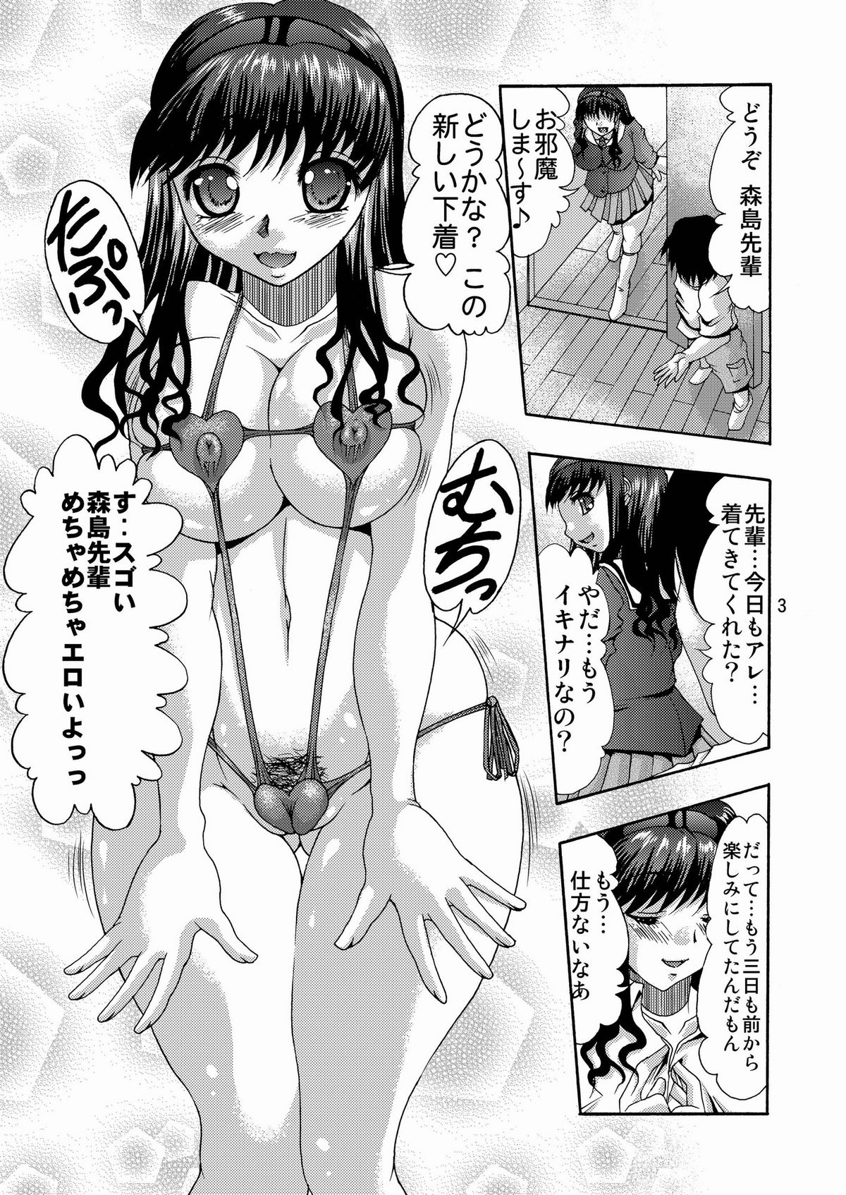 [Acid Noel (Mitsuki Rintarou)] Anal Holik Haruka (Amagami) page 2 full