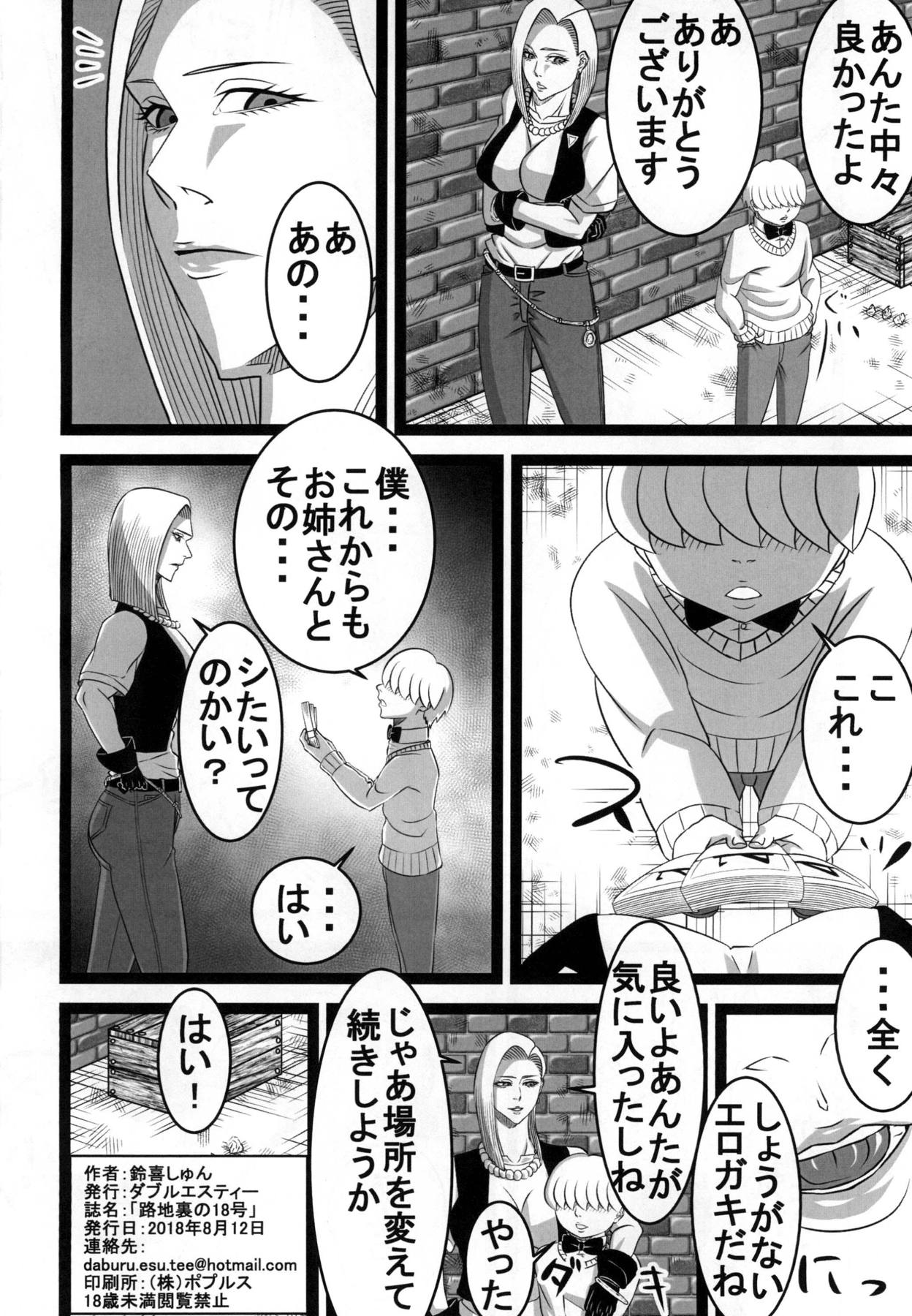 (C94) [SST (Suzuki Shun)] Rojiura no 18-gou (Dragon Ball Z) page 17 full