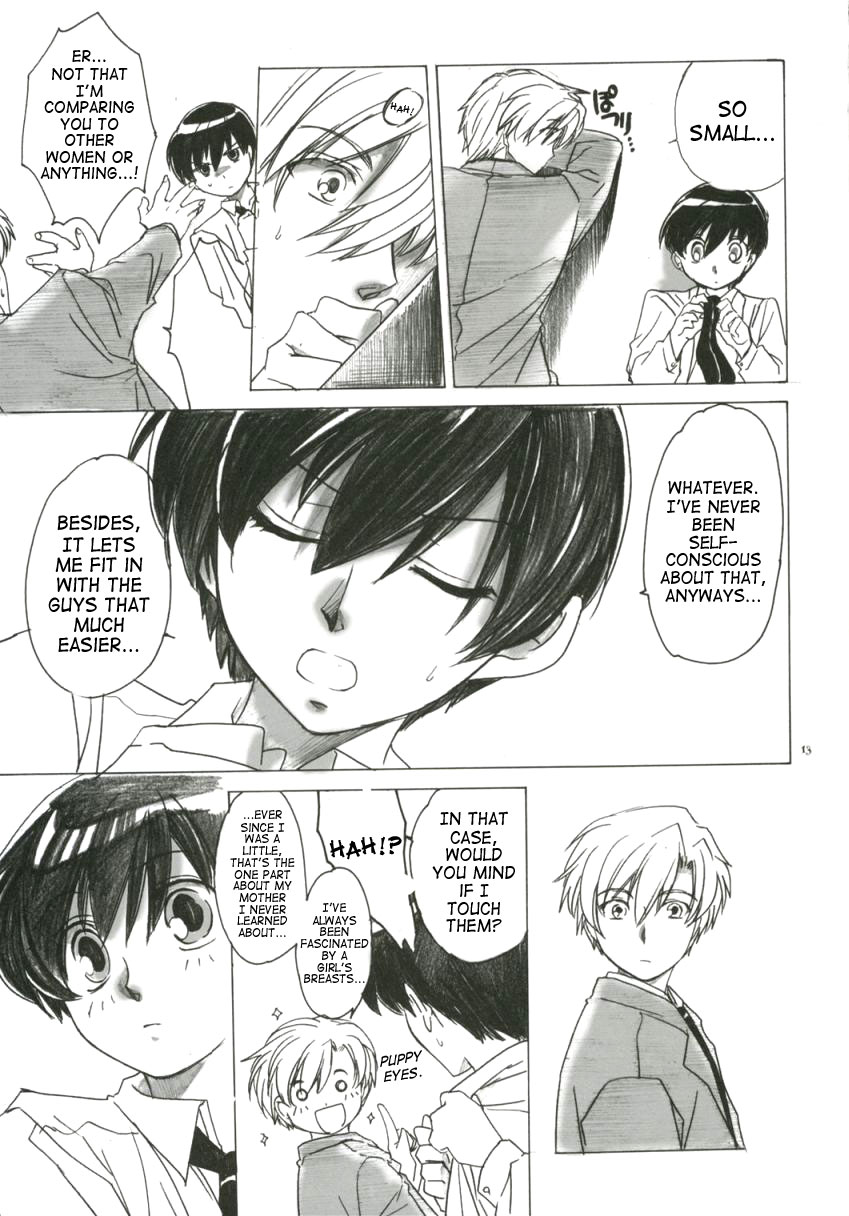 (C70) [Toko-ya (Kitoen)] Natsu Haruhi (Ouran High School Host Club) [English] page 12 full