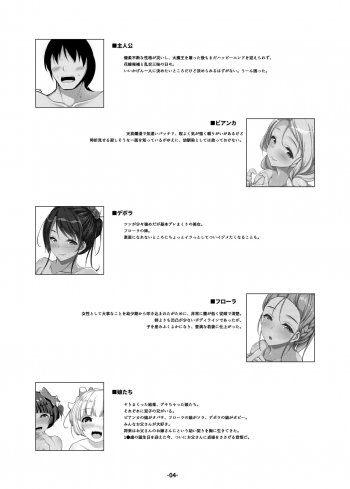 [Pan to Butterfly. (Tokei Usagi)] Tenkuu no Nudist Beach Harem (Dragon Quest V) [Digital] - page 4