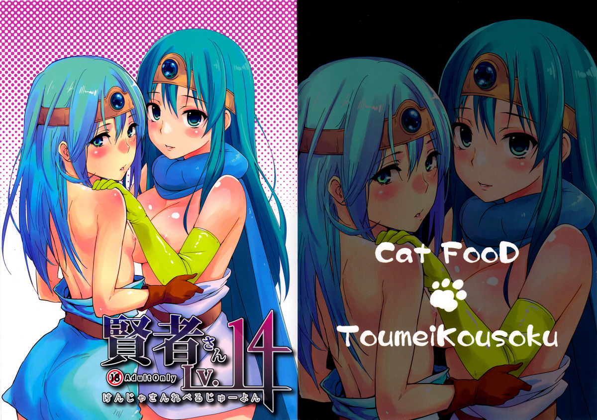 (C82) [Cat Food & Toumei Kousaku (NaPaTa & Chika)] Kenja-san Reberu Ju-yon (Dragon Quest III) page 1 full