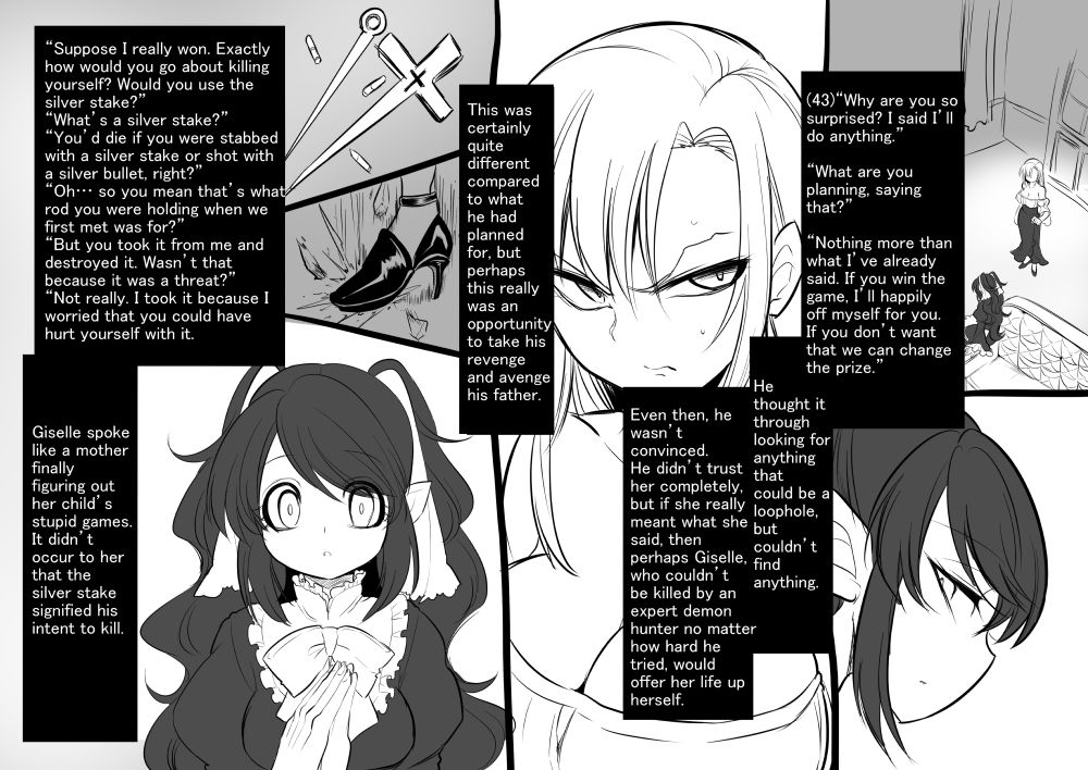 [Kouji] Bishoujo Vampire ni Bonyuu Drink Bar ni Sareru Hanashi | Turned into a Breast Milk Fountain by a Beautiful Vampire [English] [Limonchik11] page 46 full