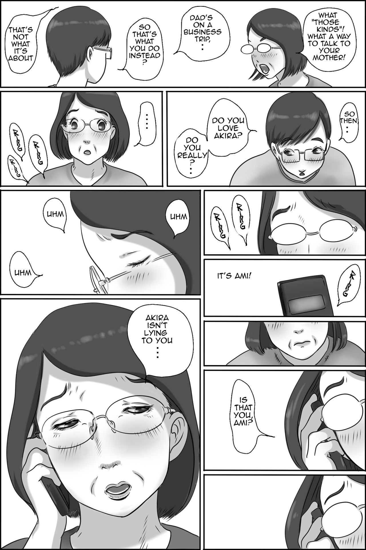 [Zenmai Kourogi] Osana Najimi no Kaa-san ni Onegai Shita Ken | Asking my Friend's Mother for a Favor [English] [Amoskandy] page 41 full