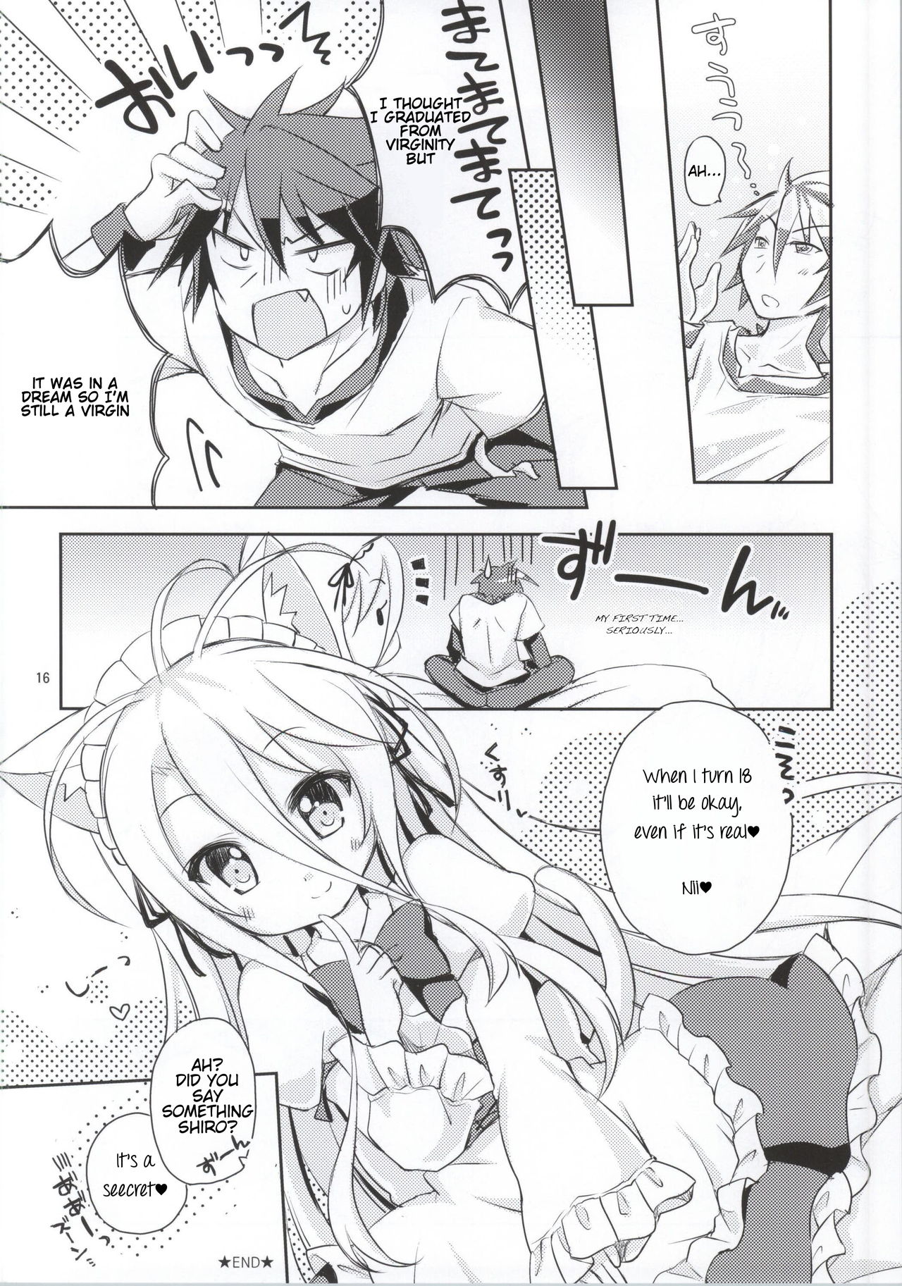 (C86) [Angel☆Tear (Togo)] Nii, Osotte? (No Game No Life) [English] page 13 full