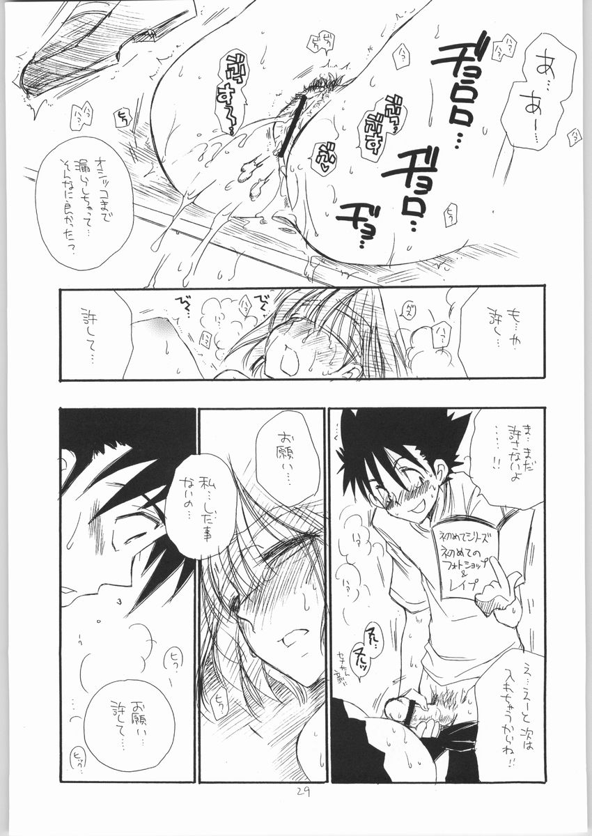 (C65) [TENKAICHI BABY'S (BENNY'S, Inomoto Rikako)] Mamori Nee-chan no H na Hon (Eyeshield 21) page 28 full