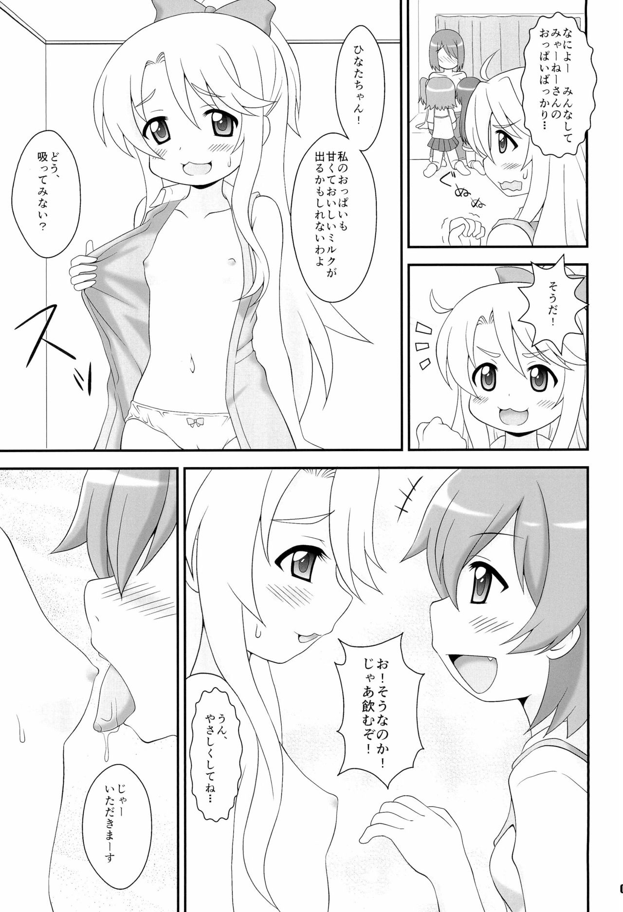 (C96) [Alice Digital Factory (Hirosue Maron)] SWEET MILK PARTY! (Watashi ni Tenshi ga Maiorita!) page 9 full