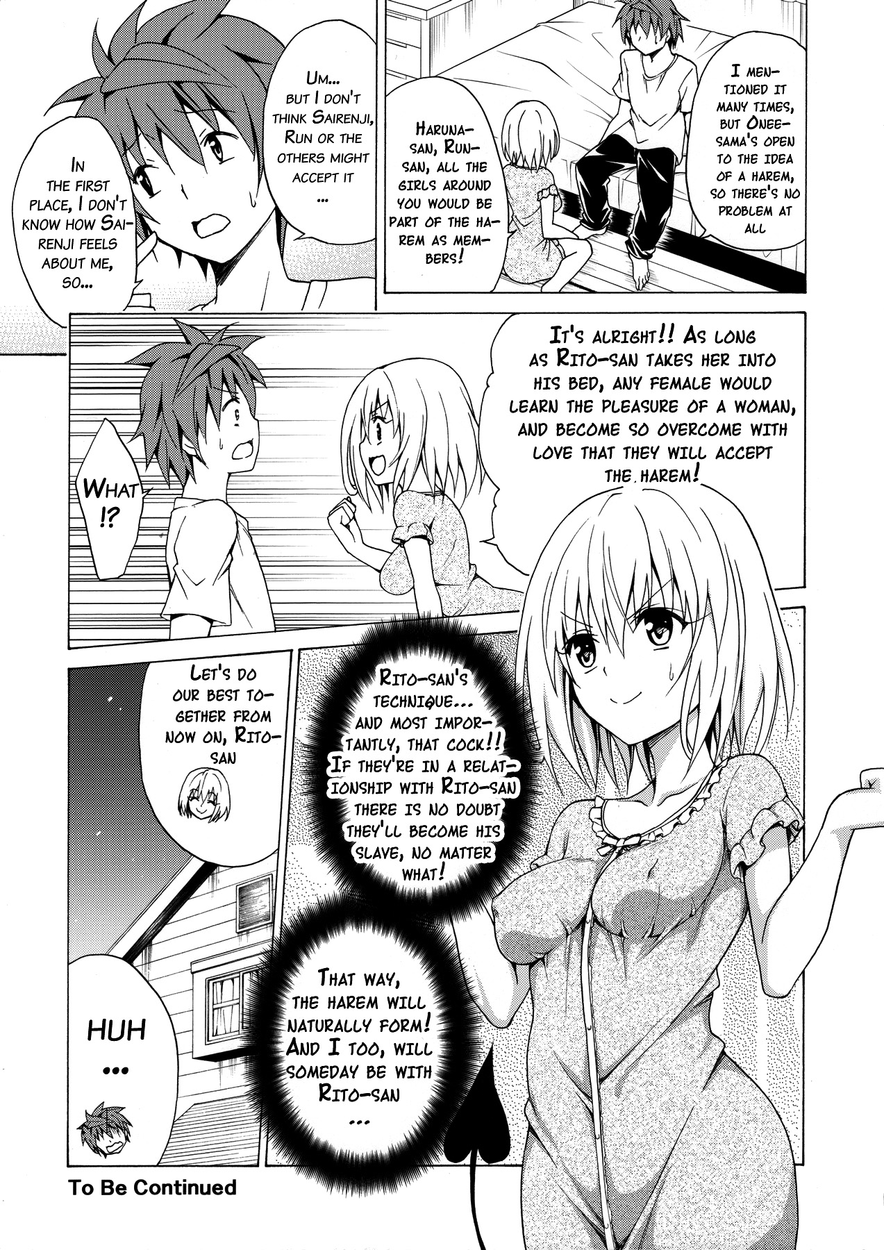 (C90) [TORA MACHINE (Kasukabe Taro)] Mezase! Rakuen Keikaku Vol. 1 (To LOVE-Ru) [English] {doujin-moe.us} page 36 full