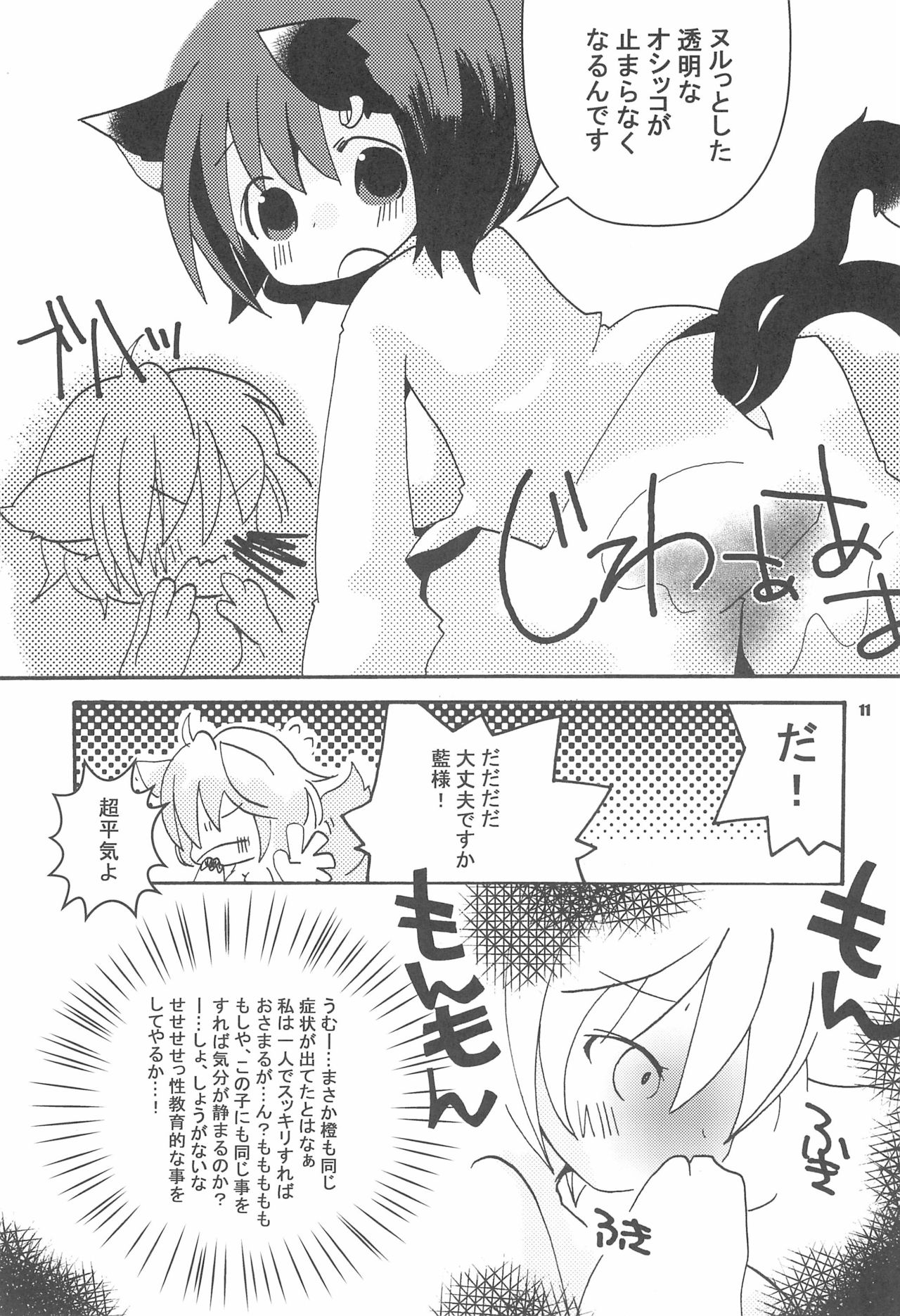 (C89) [SEA WEED (Nanase Ruu)] Ran-sama to Issho (Touhou Project) page 11 full