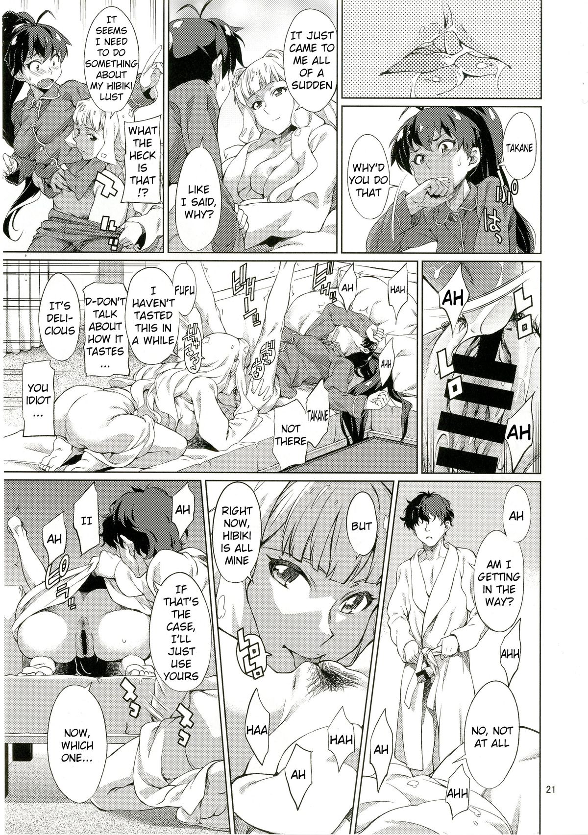 [Chotto Dake Aruyo. (Takemura Sesshu)] Nanka Sonna Hi (THE iDOLM@STER) [English] [KFC Translations] [Digital] page 22 full